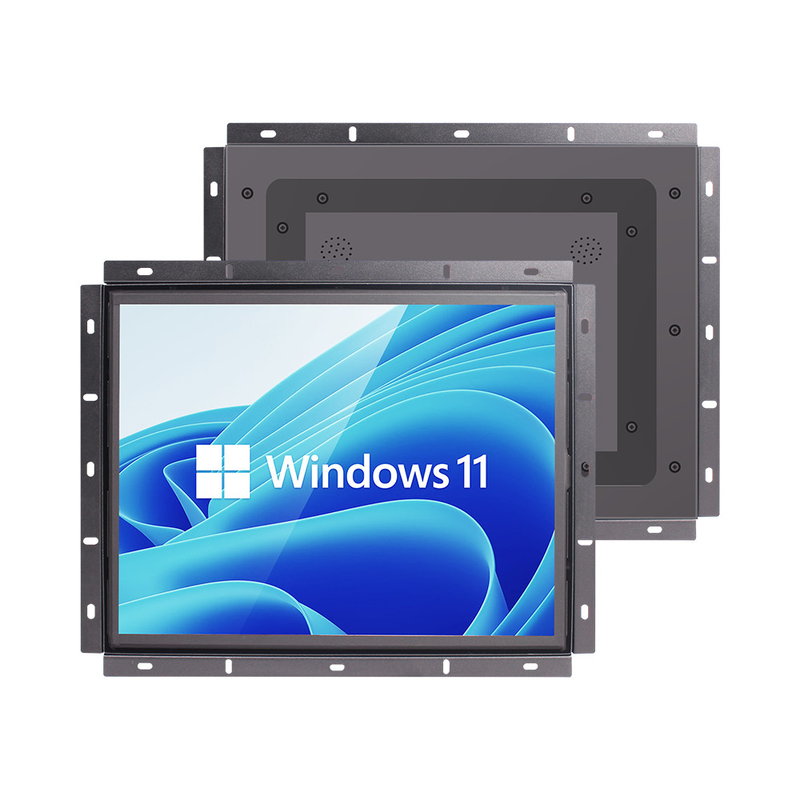Открытый фрейм LCD монитор 15 дюймовый металлический корпус с сенсорным дисплеем