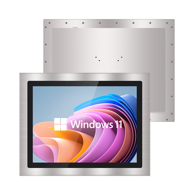 Капацитивный многоприкосновный экран водонепроницаемый ЖК-монитор VGA DVI USB 4 3 Соотношение сторон 250-1500cd/m2 Яркость