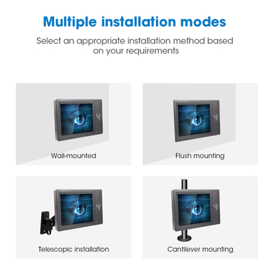 Устойчивый 15-дюймовый Android-панель PC с VESA Mount 1 X 100M LAN IP65 Сертификация Ethernet