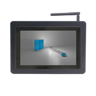 USB/RJ45/COM/VGA/HDMI/DC12V без вентилятора промышленный панельный ПК с входным напряжением 12-36V