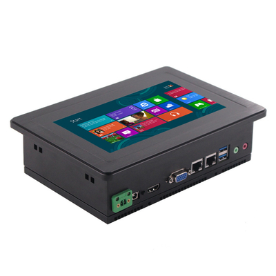 7 дюймовый промышленный ПК с сенсорным экраном USB/RJ45/COM/VGA/HD MI/DC12V интерфейс