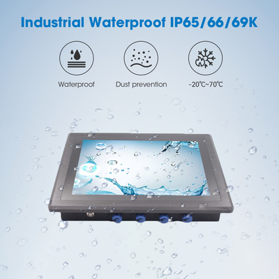 Промышленный ПК Компьютер 64 ГБ SSD IP/65/66/67 Резистивный/ Капацитантный Touch