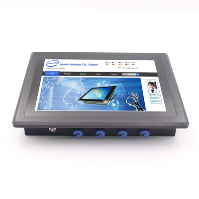 IP65 водонепроницаемая панель ПК 12В постоянное питание 350cd/m2 Яркость для суровой среды