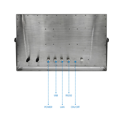 High Performance Stainless Steel Panel PC With Optional WIFI And Acceptable Client Logo