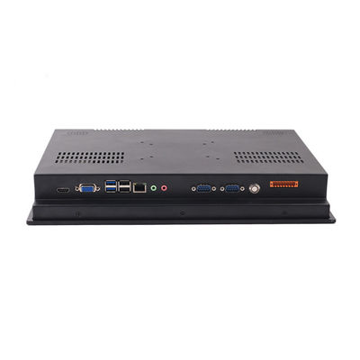 разрешение ПК 1024*768 сенсорной панели DC 24V Fanless промышленное