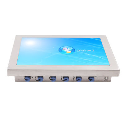 1.5mm SS делают ПК водостойким панели, Fanless промышленный компьютер 1000nits