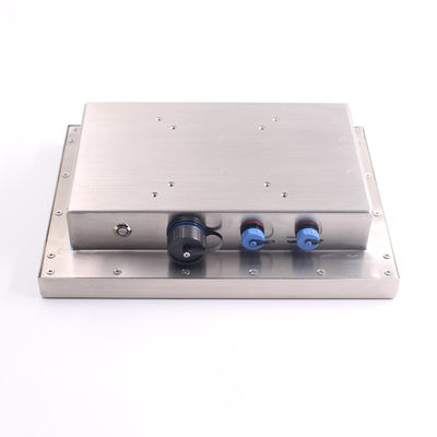 10 сталь экрана касания 1.5mm дюйма 18W 1000nits сопротивляющаяся LCD