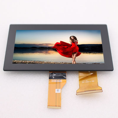 Сенсорная панель 1024x600 LVDS 500nits LCD емкостная 7 дюймов