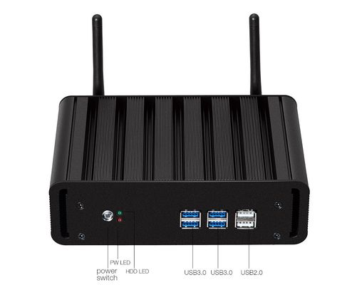 2.7Ghz тип SSD VGA HDMI 128G ПК I7 7500U ITX Линукса c HTPC МИНИ
