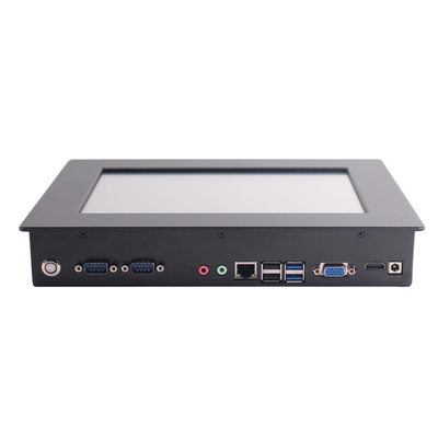 ПК 300cd/M2 Windows сенсорной панели 10.1in промышленный 10 RS232 RJ45