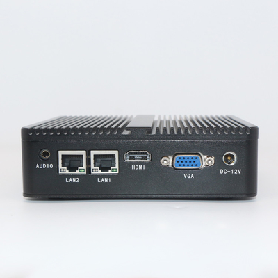Пассивный охлаждая сплав МИНИ ПК ITX алюминиевый с портом дисплея EdP VGA HDMI