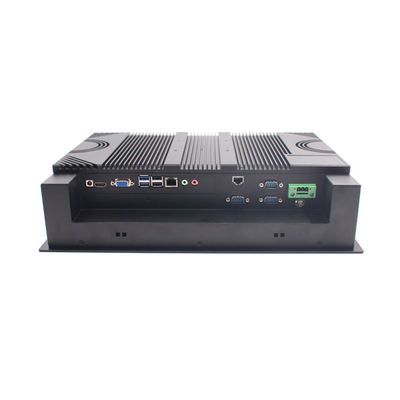 Fanless промышленное изрезанное ПК 1000nits 24V сенсорной панели безшовное