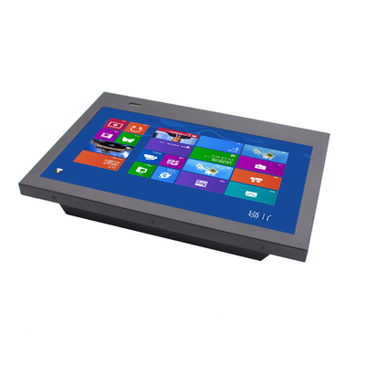 Касание инфракрасн ПК 250cd/M2 панели читателя HMI AIO 15,6 C.P.U. 18W Intel J4105 дюйма