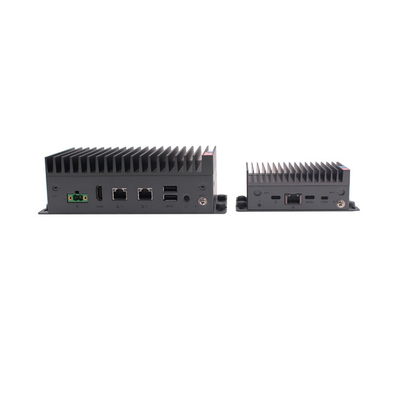 Алюминиевый врезанный компьютер RS232 PCIE края AI для начального уровня