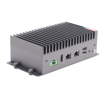 Алюминиевый врезанный компьютер RS232 PCIE края AI для начального уровня
