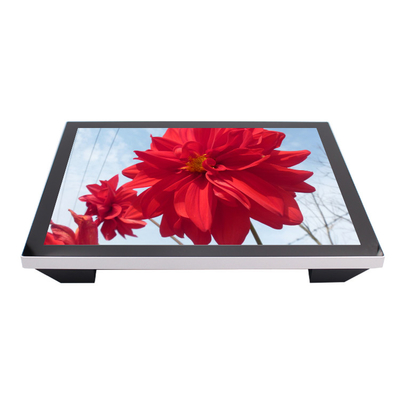 Сенсорная панель монитора 19inch компьютера экрана касания цвета черноты DVI/HDMI емкостная